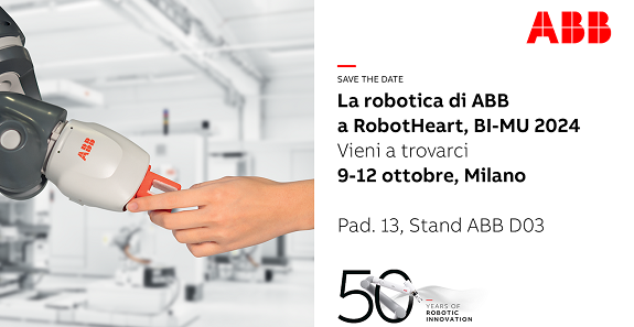 ABB a RobotHeart, un percorso pensato per esplorare il futuro della robotica e il suo impatto nell’industria.